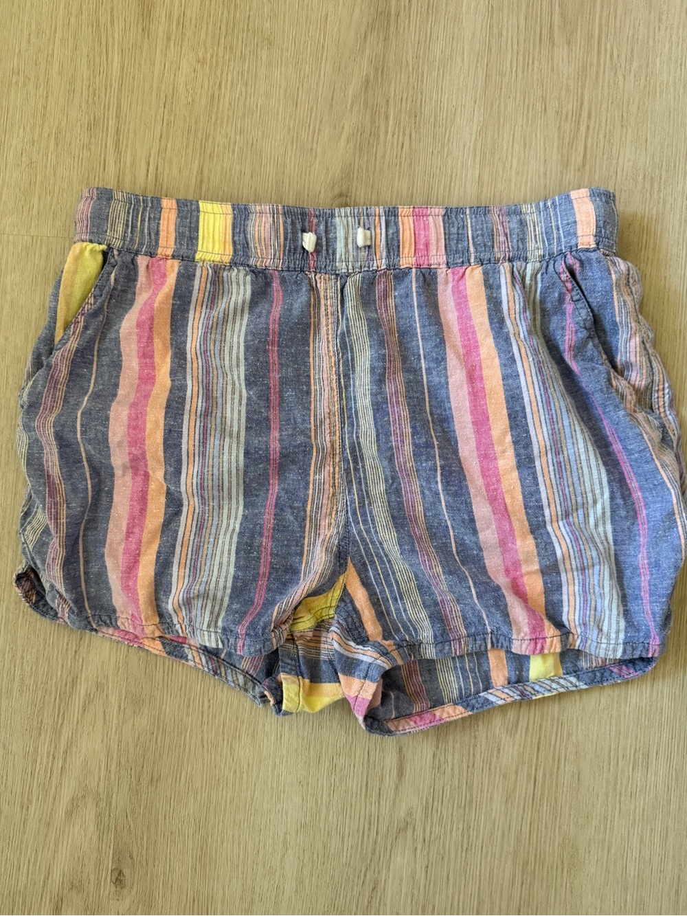 Marine Layer / Casual Striped Cotton Women’s Shorts